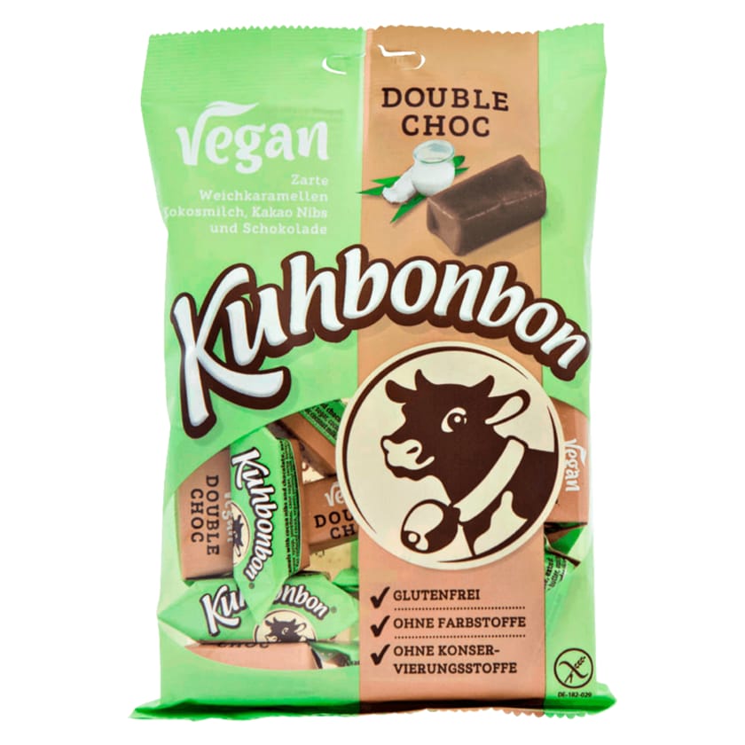 Kuhbonbon Double Choc vegan 165g